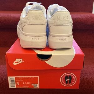 Nike Court Vision Alta- Like New just a little too big!